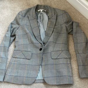 Veronica Beard Houndstooth Dickey Blazer